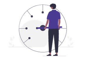 Illustration of speedometer