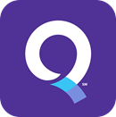 Logotipo Q morado de Quantum Fiber