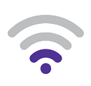 Ícono de señal de WiFi débil