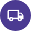 Moving van icon