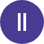 purple pause icon
