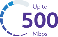 500 Mbps 500 Mbps