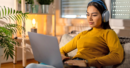 Woman on laptop Woman on laptop