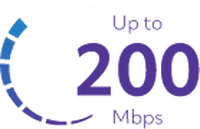 200 Mbps 200 Mbps