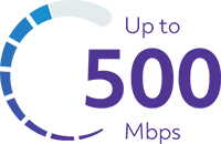 500 Mbps 500 Mbps