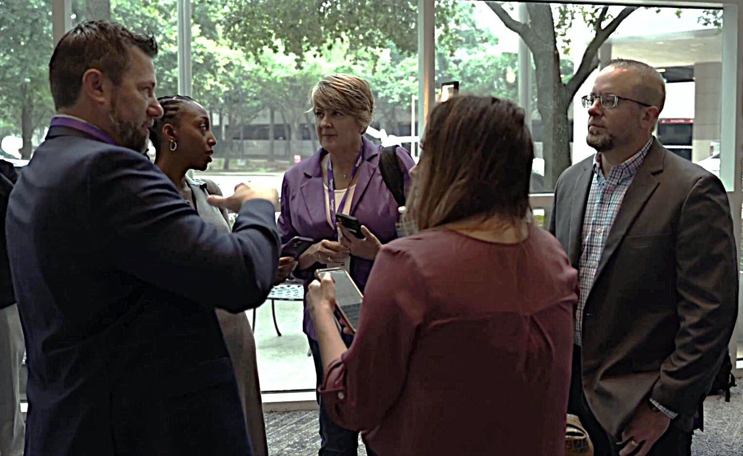 Members of the Quantum Fiber Connected Communities team