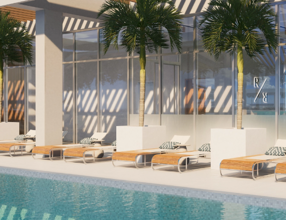 poolside lounge chairs